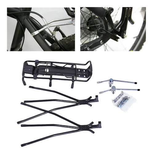 Portaequipajes Trasero Para Bicicleta, Portaequipajes Para
