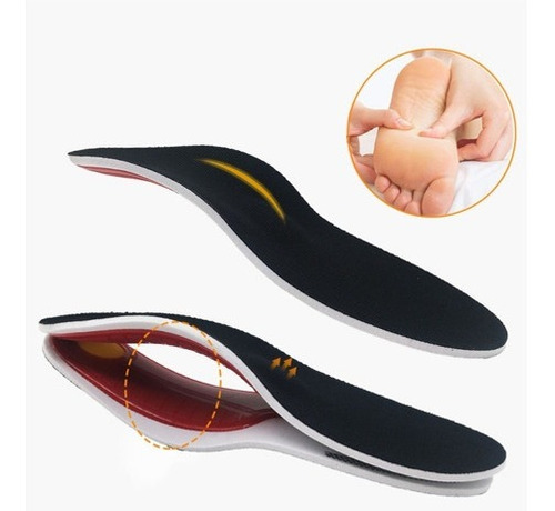 Imagen 7 de 10 de Plantillas Ortopedicas Ajustables Para Fascitis - Unisex