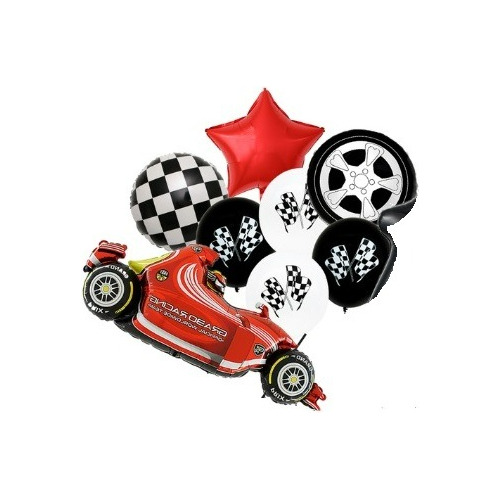 Kit Globos Cumpleaño Checo Perez Formula 2kit Y Envio Gratis