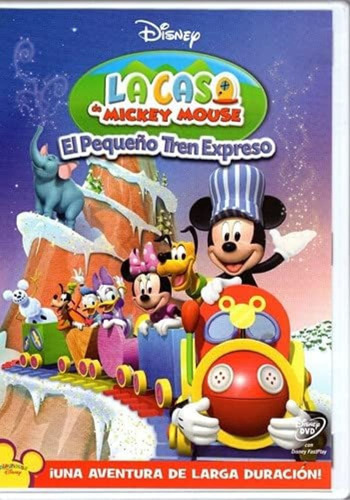 La Casa De Mickey Mouse El Pequeño Tren Expreso Pelicula Dvd