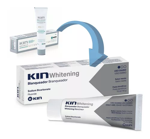 Kin Whitening - Creme Dental Branqueador (95g) | MercadoLivre