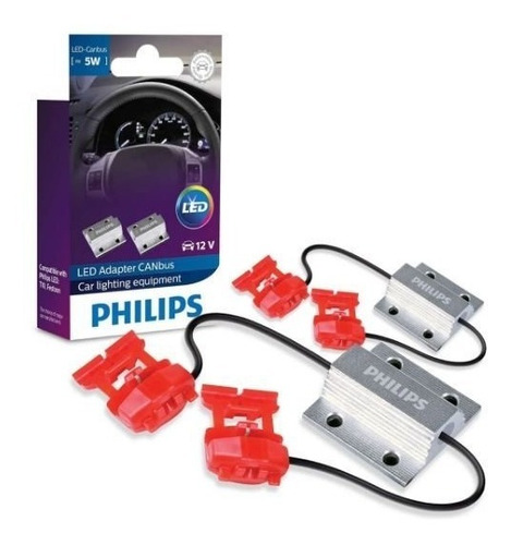 Par Canceller Philips Canbus Led 5w 12v