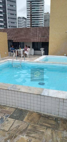 Imagem 6 de 17 de Flat 01 Quarto Em Boa Viagem - Fl0032