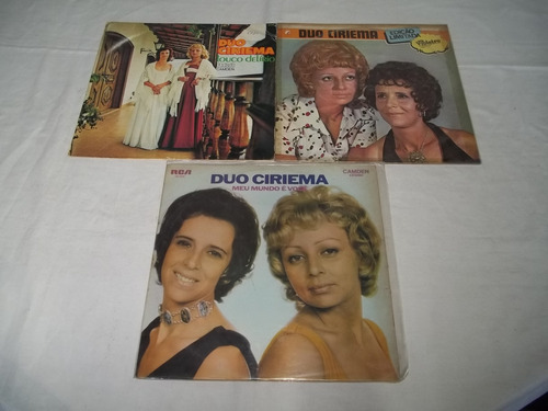 Lp Vinil - Duo Ciriema -  3 Discos