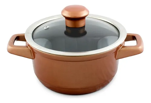 Caçarola De Cerâmica Ceraflame Duo 16cm 1,1 L Cobre