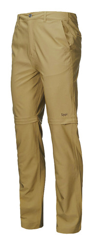 Pantalon Hombre Pardo Mix-2 Q-dry Pants Caqui Lippi