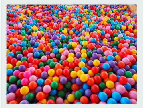 Pack De 200 Pelotas Para Piscina Colores Surtidos 