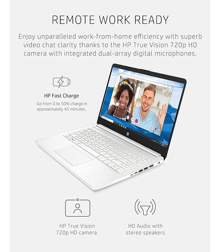Laptop Hp Stream Touchscreen Intel Celeron N4020 8gb Ram 64g