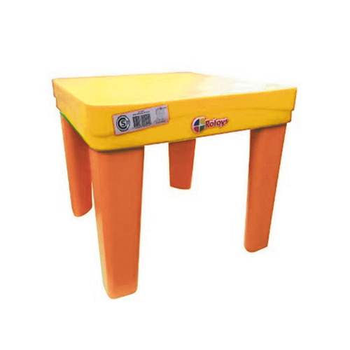Mesa Reforzada Para Niños Rotoys Original Amarilla