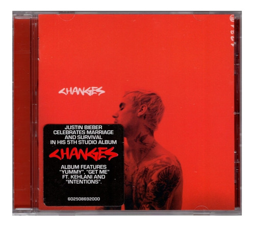 Justin Bieber - Changes - Disco Cd 