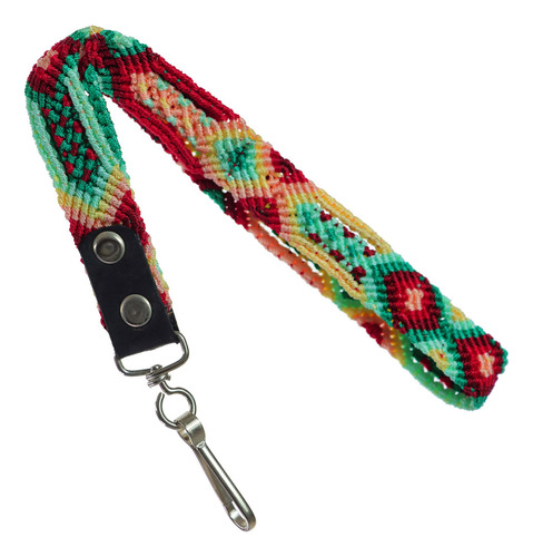 Lanyard Cinta Cordón Para Llavero Correa Artesanal Color 11