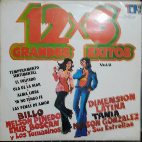 12x6 Grandes Éxitos Vol. 6 (1976) Disco Vinilo