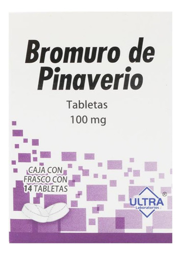 Bromuro De Pinaverio 100 Mg Con 14 Tabletas