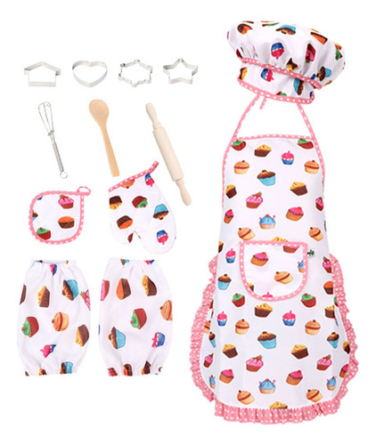 Set De Chef E Play Para Niños, Para Cocinar Y Hornear .