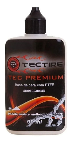 Lubrificante Corrente Tectire Premium Base De Cera Ptfe 90ml