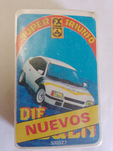 Cartas Súper Triunfo Nuevos Zona Retro Juguetería Vintage