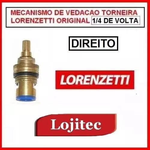 Mecanismo Reparo 1/4 Direito Ceramico Torneira Lorenzetti