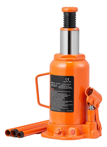 Macaco Hidraulico Laranja Para 4 Ton.elevação Max.35cm Vo6