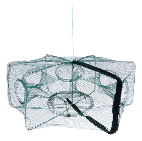 Mx1 Jaula Plegable Para 4 Trampas Con Redes De Pesca Para