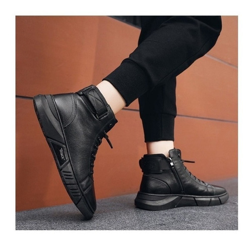 Botas Casuales Hombre Botas Martine De Cuero | Cuotas sin interés