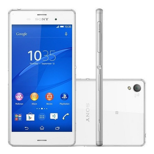 Imagem 1 de 5 de Smartphone Sony Xperia Z3 D6643 16gb Android - Branco