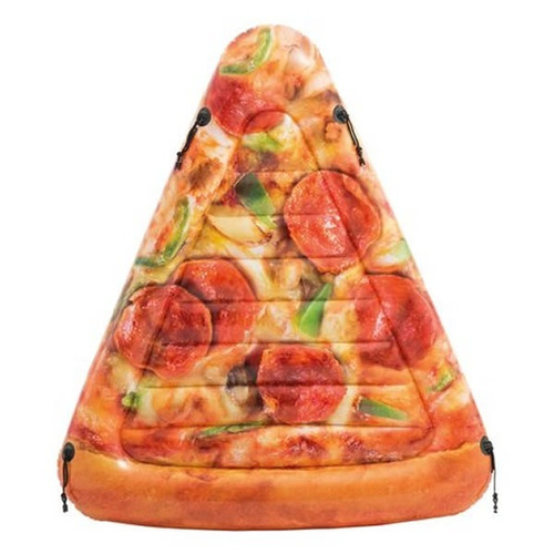 Flotador inflable porción de pizza 175x145cm Intex