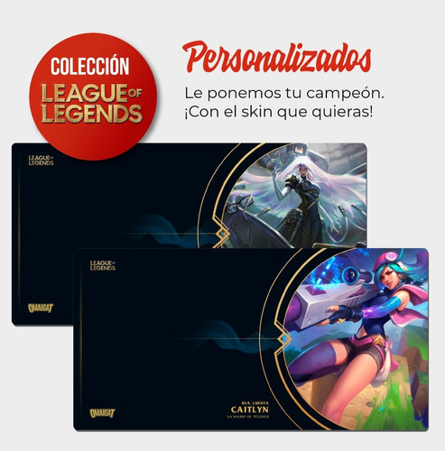 Mousepad Xxxxl (117x60cm) - Edición League Of Legends