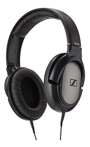 Auriculares Supraaurales Cerrados Sennheiser Hd 206 Color Black Color De La Luz Sennheiser