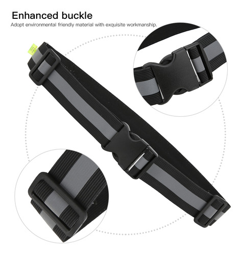 Cinturón Elástico Led Luminoso Nocturno Para Deportes, Corre