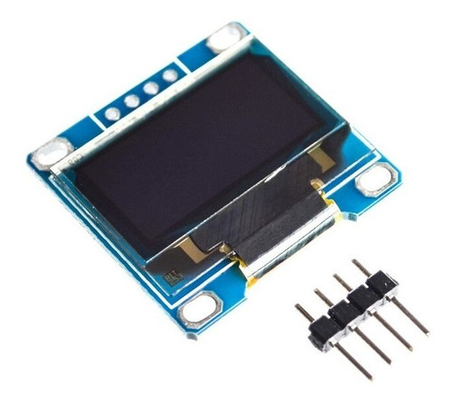 Display De Lcd Gráfico Oled 128x64 0.96  I2c Branco Arduino