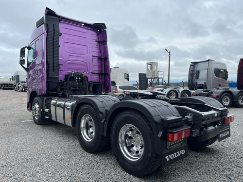 Volvo Fh 540 Roxa Globetrotter 6x4 2024 Pacote Ec Mola Fh540