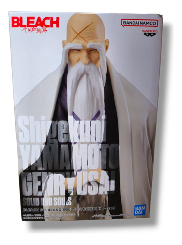 Bandai Shigekuni Yamamoto Genryusai Bleach Solid Souls