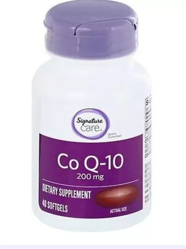 Signature Coenzima Q10 Coq10 100mg Coq 10 40 Softgels 