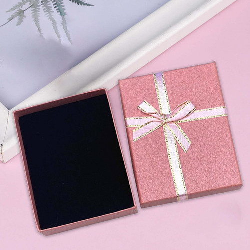 6 Caja De Joyería De Regalo Caja De Regalo De Joyería