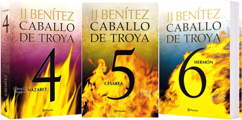 Caballo De Troya 4 Nazaret + 5 Cesarea + 6 Hermón (3 Libros)