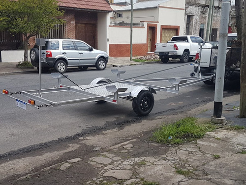 Trailer Para Semirrigido Lancha Moto De Agua Bote Homologado