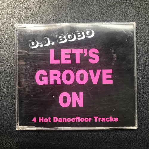 Cd Single Dj Bobo / Lets Groove On (seitzerland)