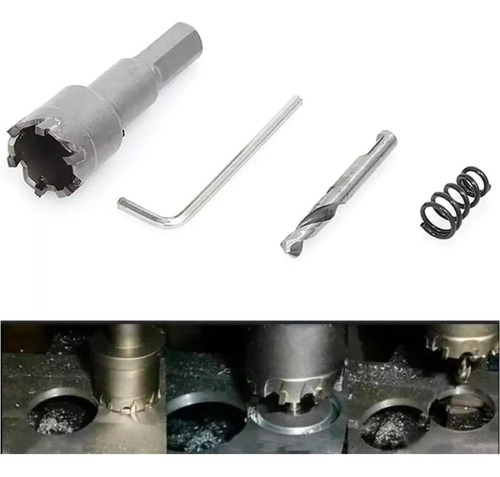 13 Brocas Copa Sierra Hss De Carburo Para 16-53mm