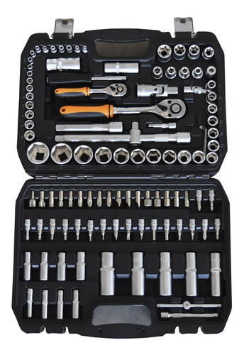 Caja Maletin De Herramientas 108 Piezas Boxes Lusqtoff - Rex