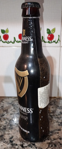 Antigua Botella Porron Cerveza Guinnes Llena Colección (Usado)