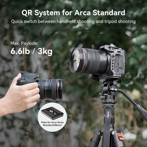 Trípode Fluido Smallrig Para Arca Swiss Compacto