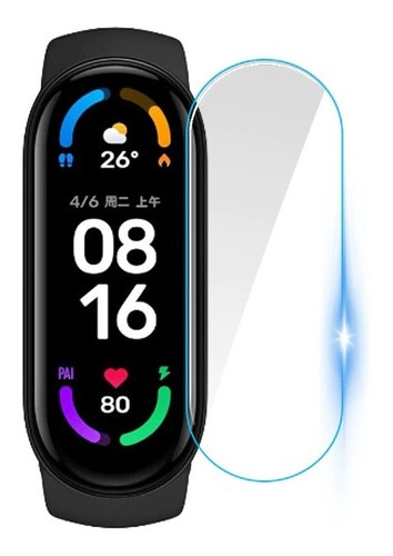 Protector De Pantalla Xiaomi Mi Band 6 X 3 Unidades