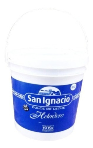 Dulce De Leche Heladero San Ignacio (balde X 10 Kilos)