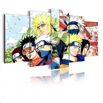 Placa Decorativa Rosto Naruto Desenho 30x42cm