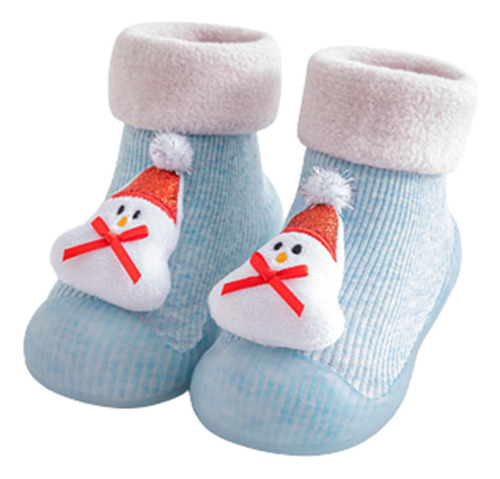 Zapatos De Felpa Q Socks Para Navidad E Invierno Para Bebés