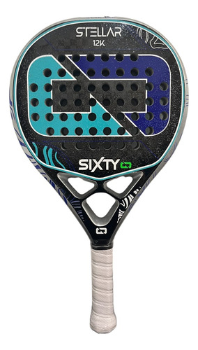 Paleta Padel Sixty Stellar 12k Rugosa Profesional Fullcarbon