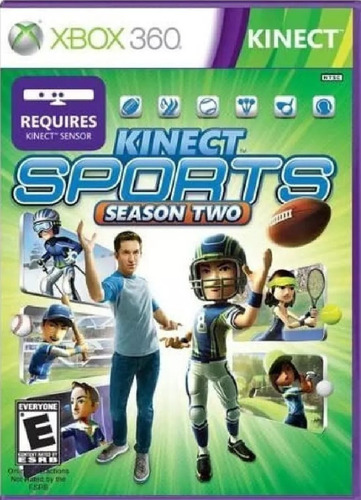 Jogo Xbox 360 Kinect Sports Season Two / Semi-novo / Game 