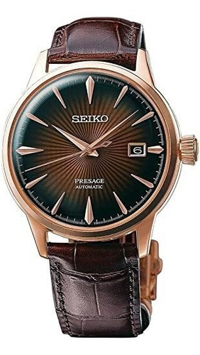 Seiko Srpb46 Presage - Reloj Para Hombre, Color Marrón,