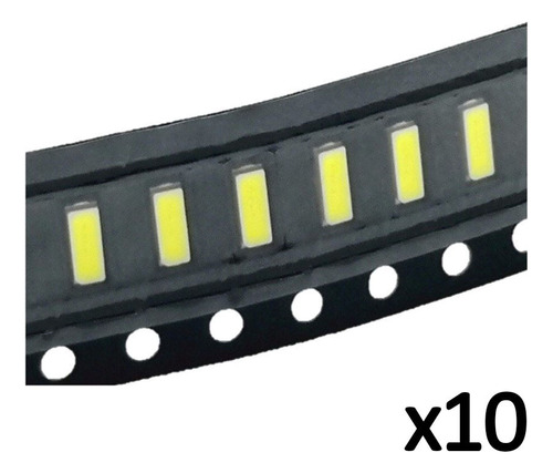 Led Smd 4014 Luz Blanca Fría 1w 6v Repuesto Televisión 150ma