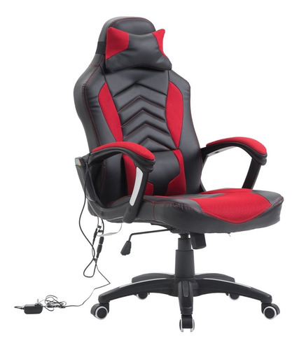 Silla Gamer Escritorio Con Masajeado Homcom